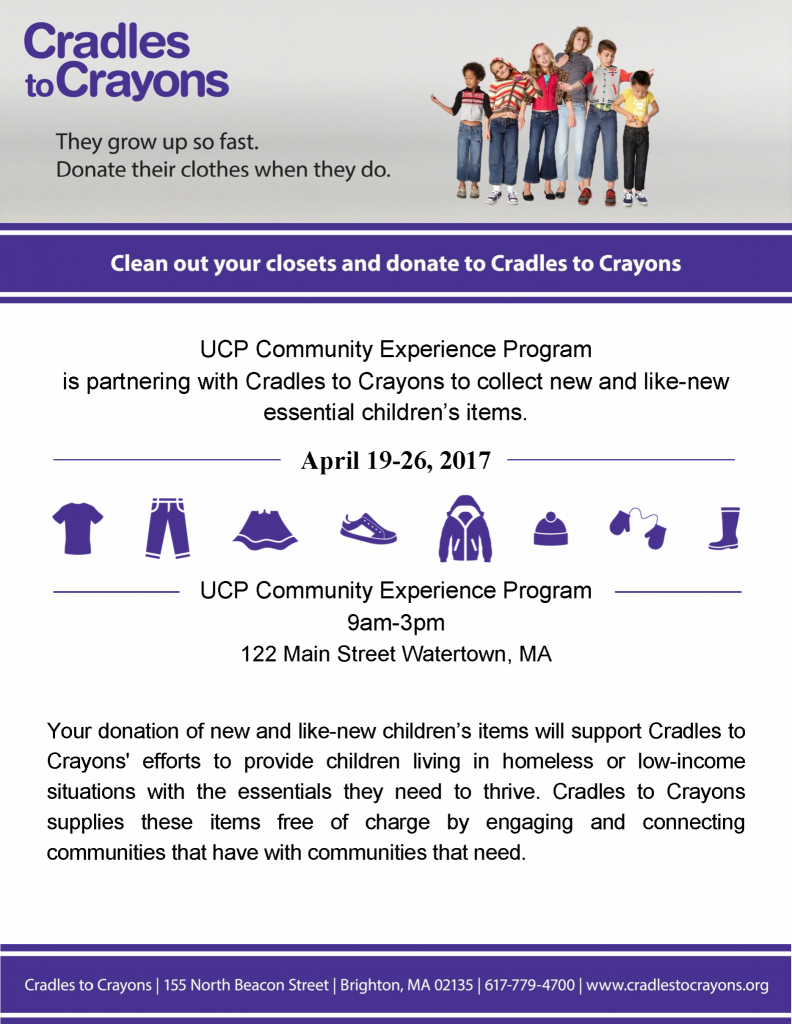 Cradles to Crayons Flyer
